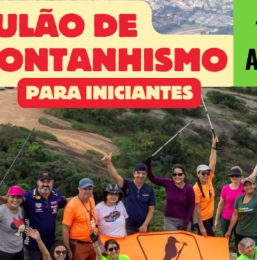 Imagem CURSO DE MONTANHISMO / AULA DE TREKKING - AULA 1 